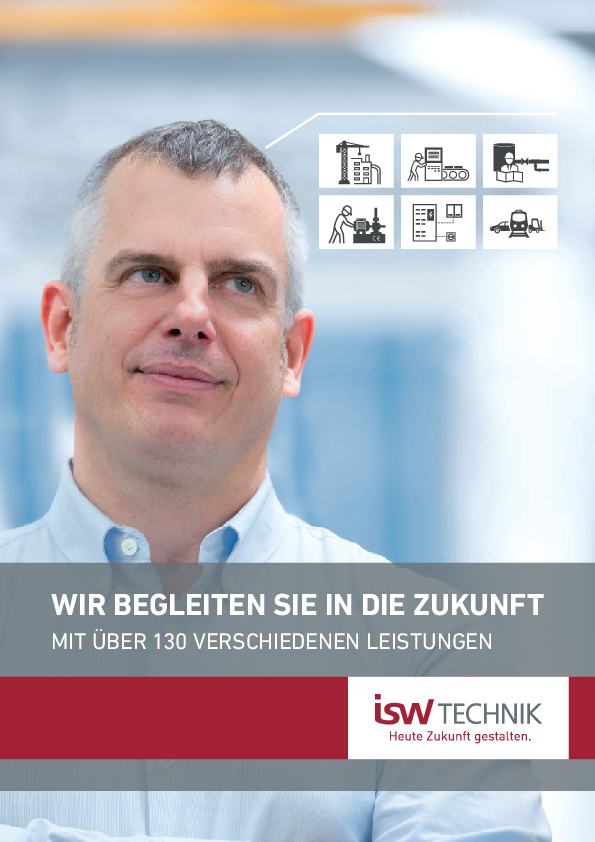 ISW-Technik Broschüre Unternehmensdarstellung